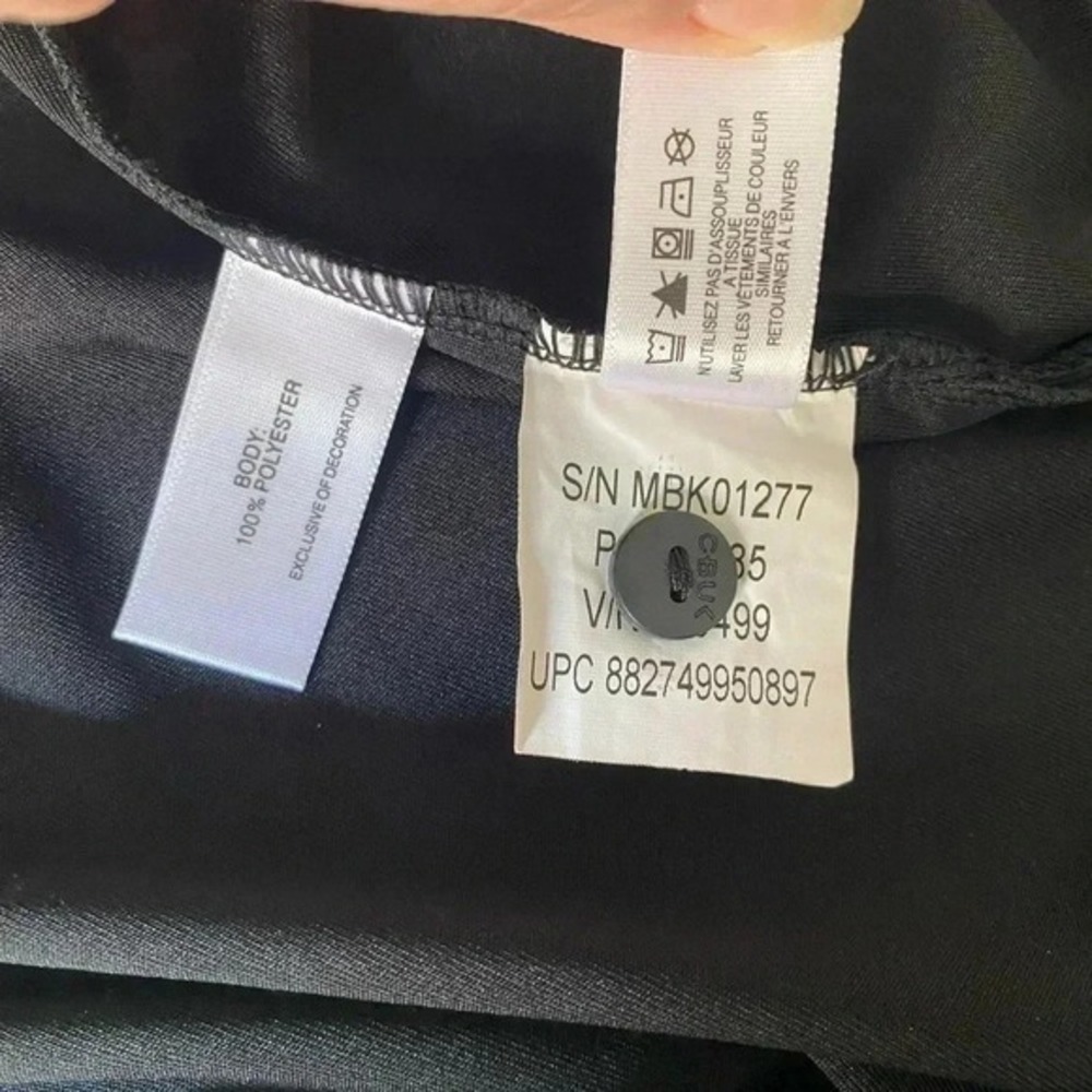 CBUK Cutter & Buck Mens XL Black Graphic Golf Polo Shirt Short Sleeve - Picture 9 of 12